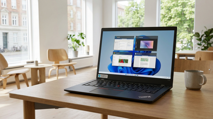 Virtuelle desktops i Windows 11: organiser dit arbejde smart