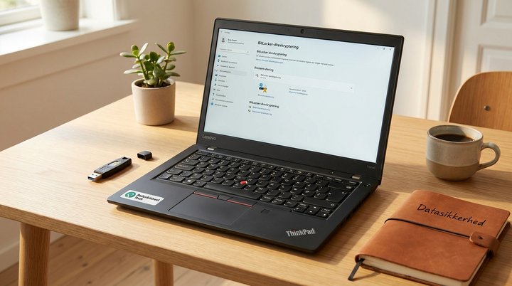 BitLocker og kryptering: beskyt din Lenovo mod datatyveri