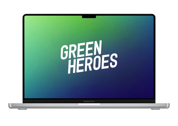 MacBook Pro 16" 2021 (A2485) | M1 Pro | 16GB | 1TB | Silver | Meget god