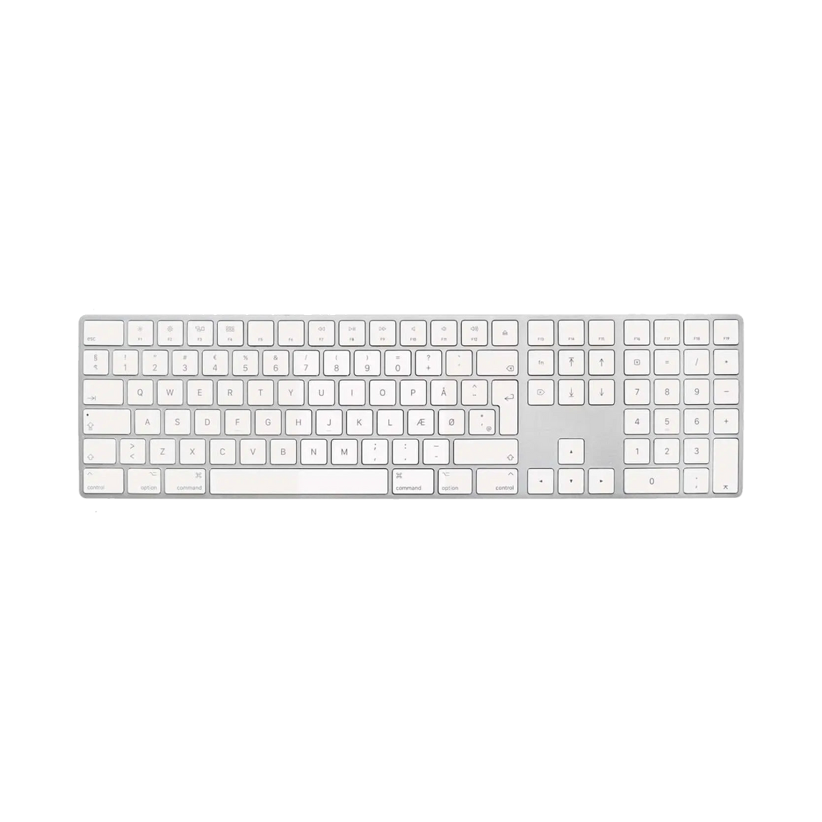 Magic Keyboard 2 (lang / DK / hvid) Refurbished — Refurbished | Green Heroes