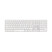 Magic Keyboard 2 (lang / DK / hvid) Refurbished