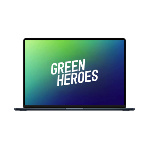 MacBook Air 2024 — Meget flot stand — Green Heroes