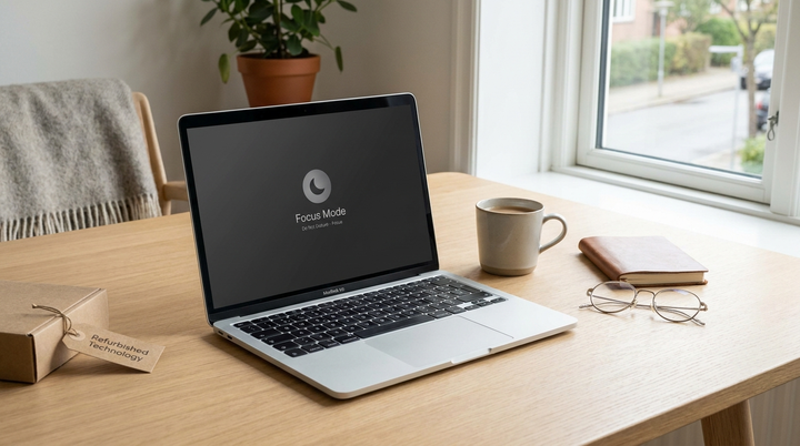 Fokus-tilstand og notifikationsstyring på din MacBook