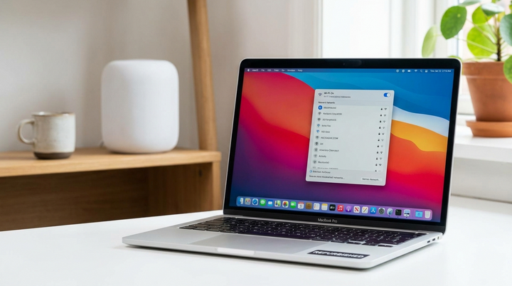 Wi-Fi fejlsøgning på MacBook: løs de mest almindelige problemer