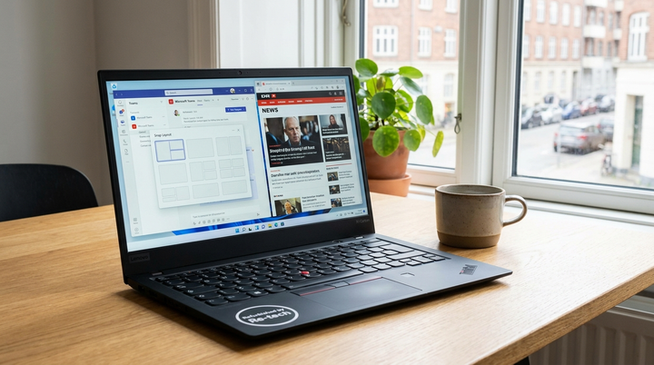 Windows Snap: tilret dine vinduer på sekunder