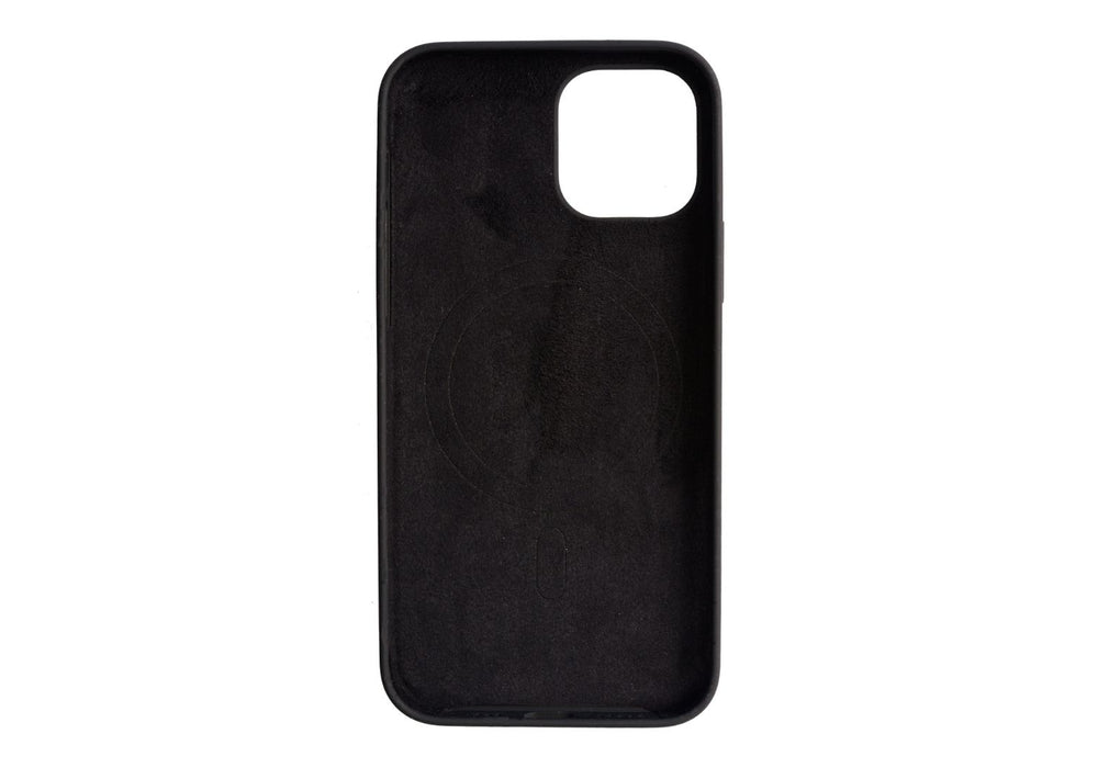 Cover med MagSafe til iPhone 12/12 Pro (sort)