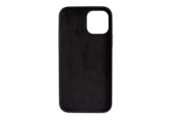 Cover med MagSafe til iPhone 12/12 Pro (sort)
