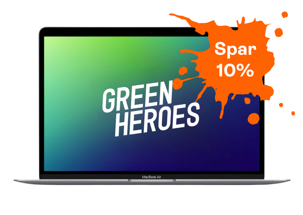 MacBook Air 13" 2020 (A2337) | M1 | 8GB | 256GB | Space Gray | Meget god