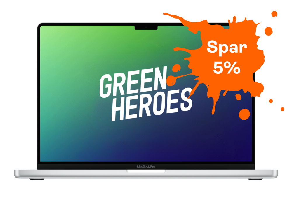 MacBook Pro 14" 2021 (A2442) | M1 Pro | 16GB | 512GB | Silver | Perfekt