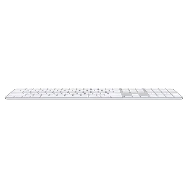 Apple Magic Keyboard med Touch ID og numerisk tastatur (DK/hvid) - Refurbished