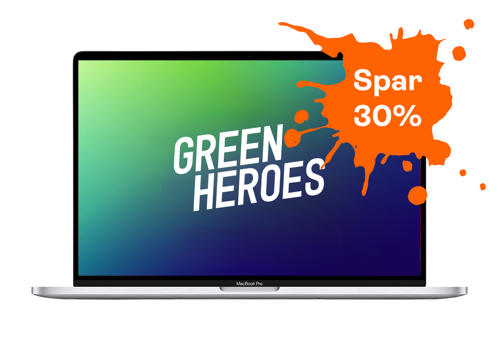 MacBook Pro 16" 2019 (A2141) | i7 | 16GB | 512GB | Silver | Meget god