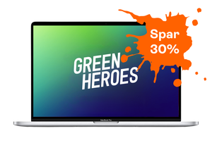MacBook Pro 16" 2019 (A2141) | i7 | 16GB | 512GB | Silver | Meget god