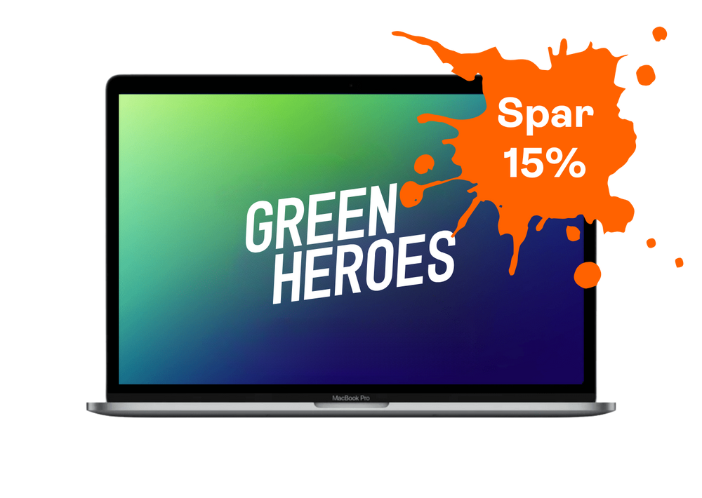 MacBook Pro 13" 2020 (A2251) | i5 | 16GB | 512GB | Space Gray | Meget god