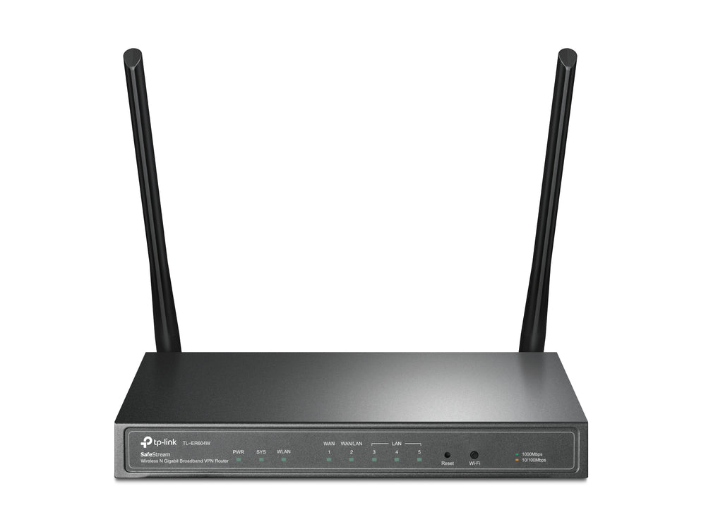 TP-LINK TL-ER604W SafeStream Wireless N Gigabit VPN Router - Sikker netværksadgang
