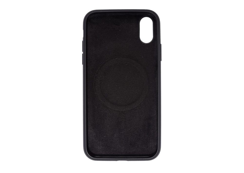 Cover med MagSafe til iPhone XR (sort)