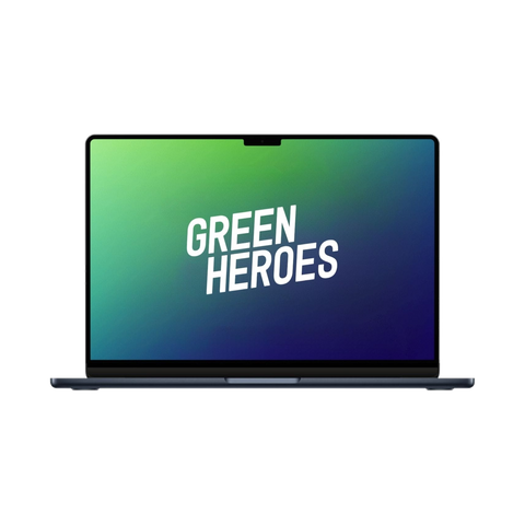 MacBook Air 2022 — Meget flot stand — Green Heroes