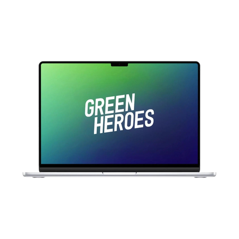 MacBook Air 2025 — Okay stand — Green Heroes