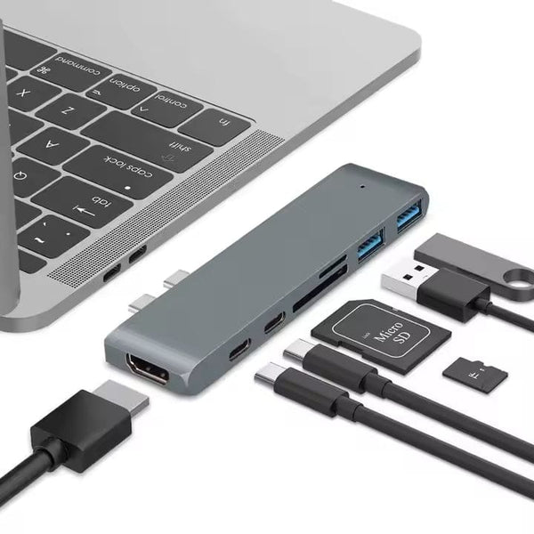 Dockingstation USB-C 7-i-1