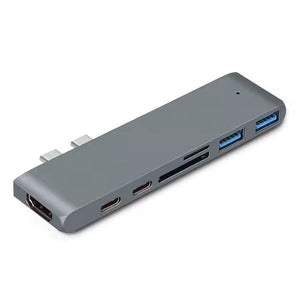 Dockingstation USB-C 7-i-1