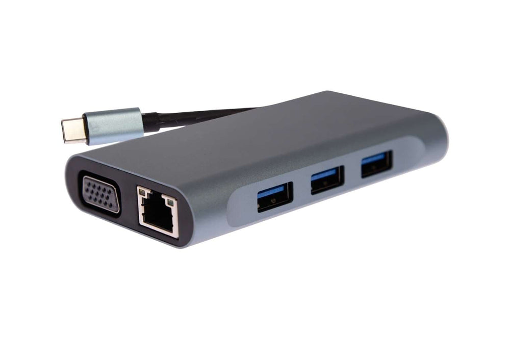 Dockingstation USB-C 8-i-1
