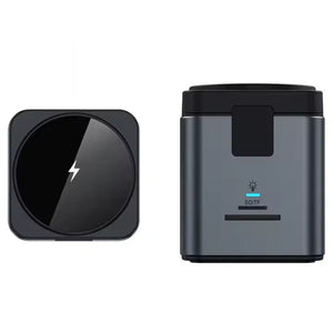 Dockingstation USB-C 9-i-1 med trådløs oplader