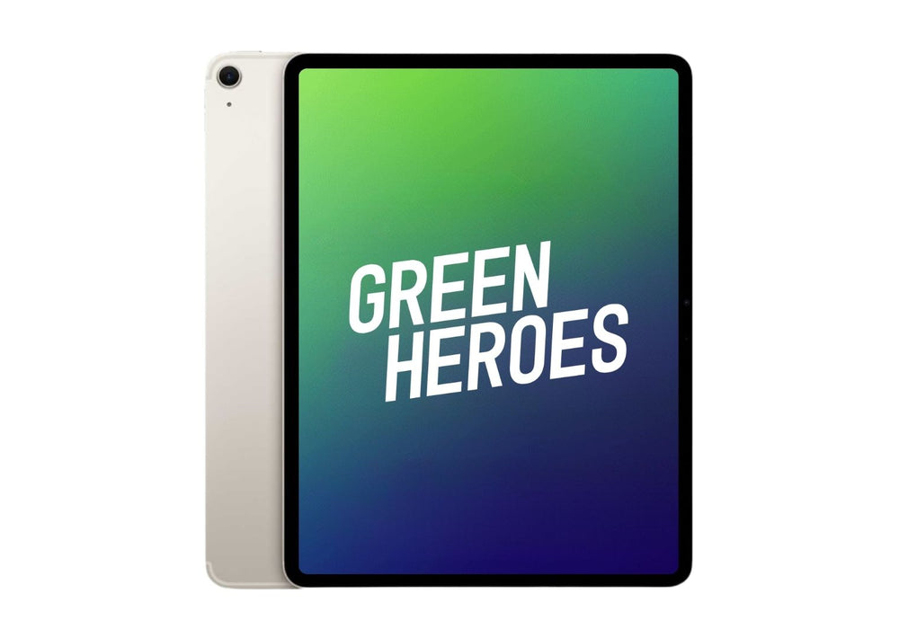 iPad Air M2 (2024) 13" | Wi-Fi + 4G | 1TB | Starlight | Eco Hero