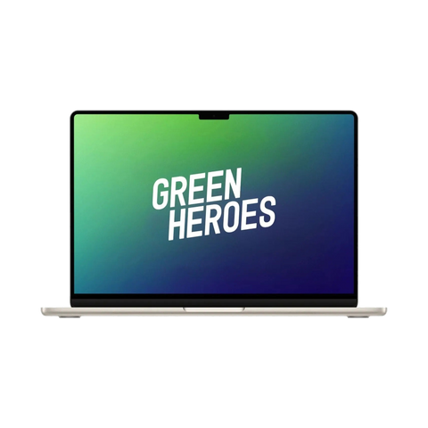 MacBook Air 2023 — Meget flot stand — Green Heroes